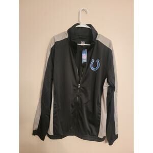 Colts Football NFL Men's Full Zip Sweatshirt Size Medium New With Tags